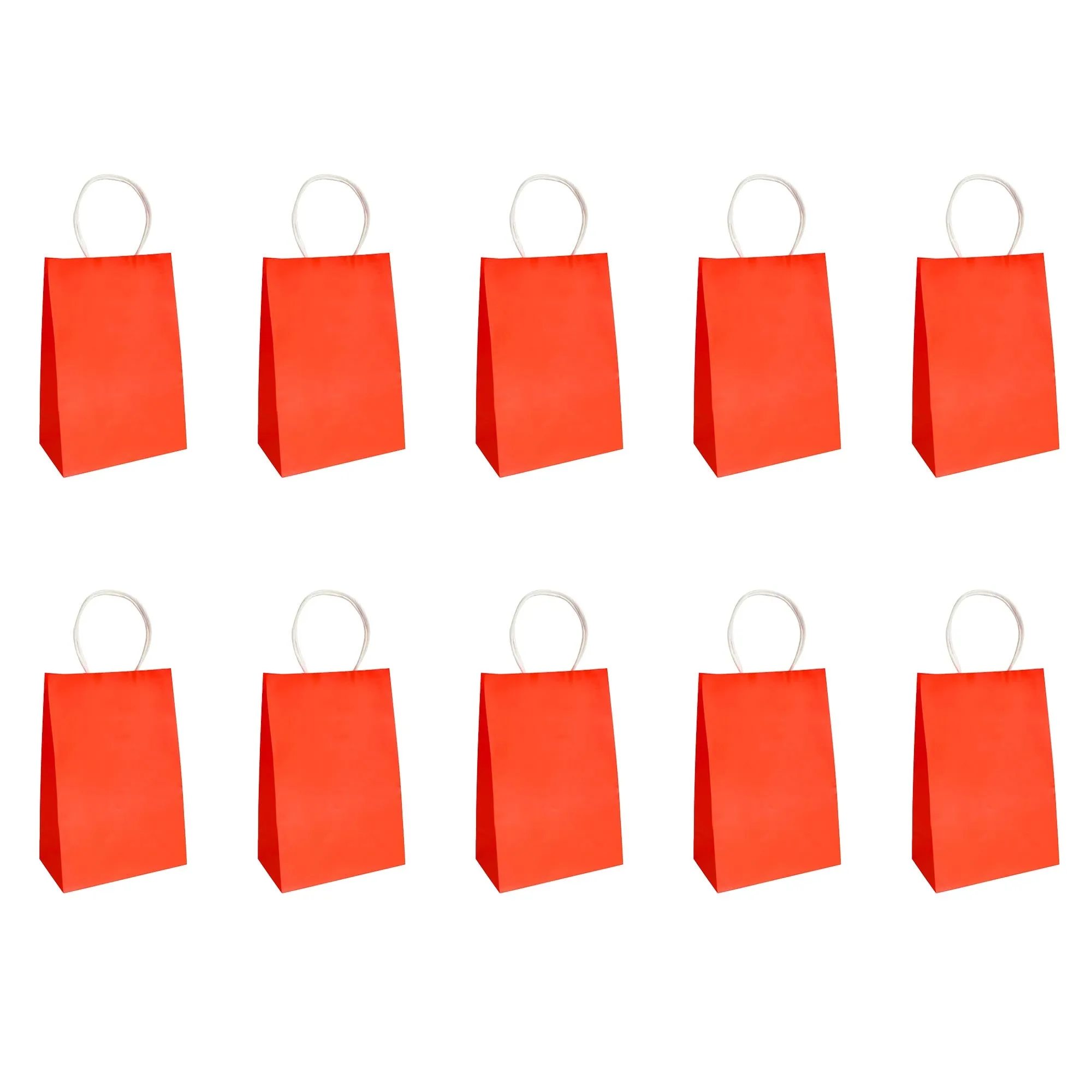 Plain Matt Gift Bag - Set of 10 (Colours Available)