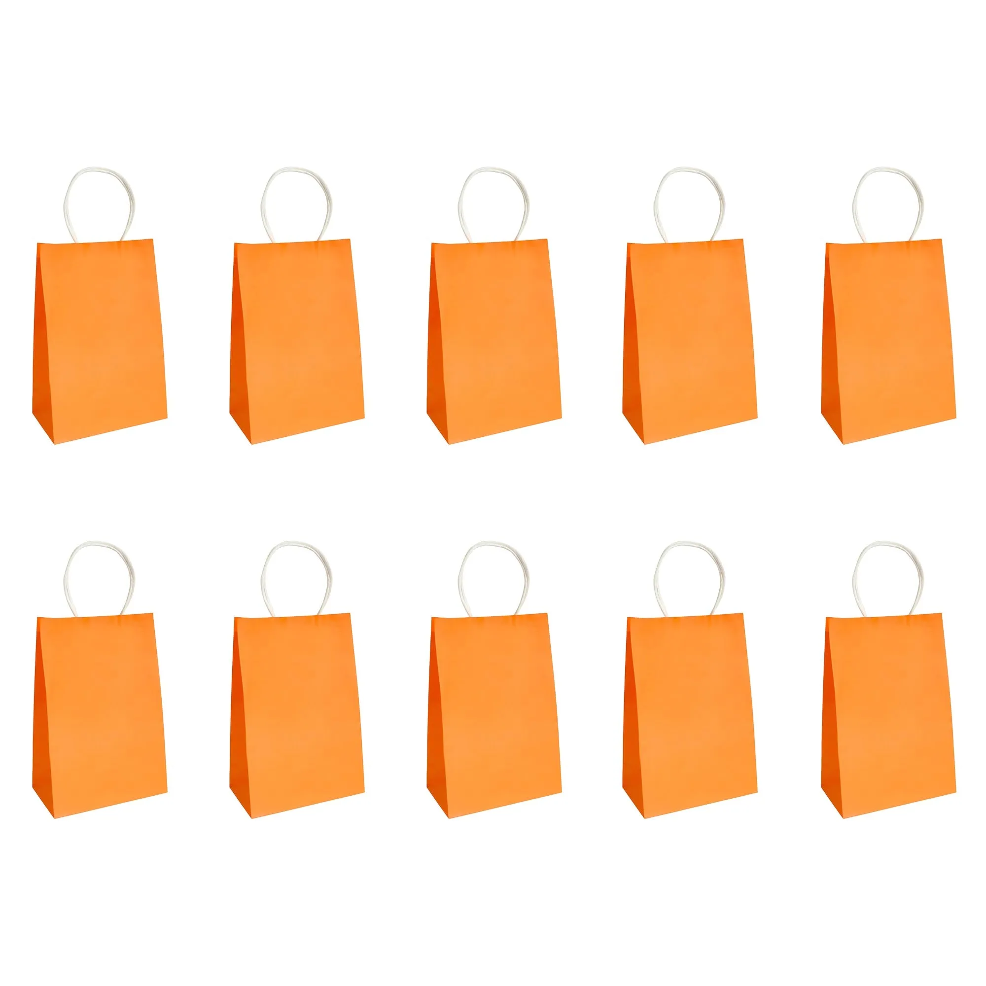 Plain Matt Gift Bag - Set of 10 (Colours Available)