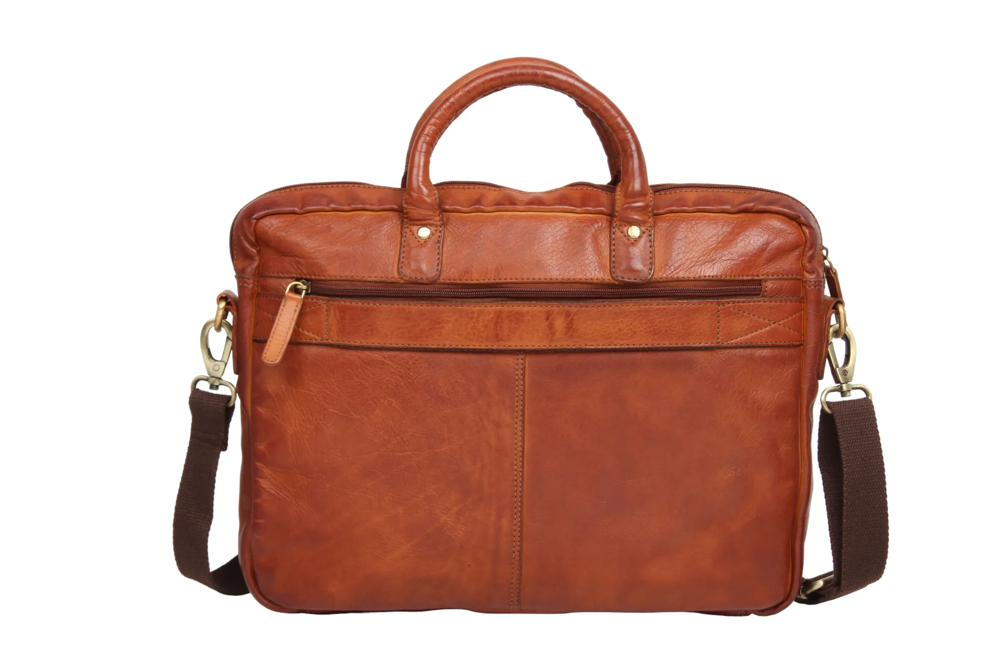Premium Leather Laptop Bag 28354