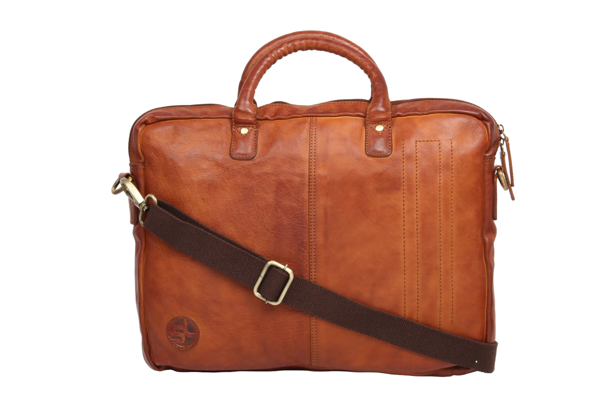 Premium Leather Laptop Bag 28354