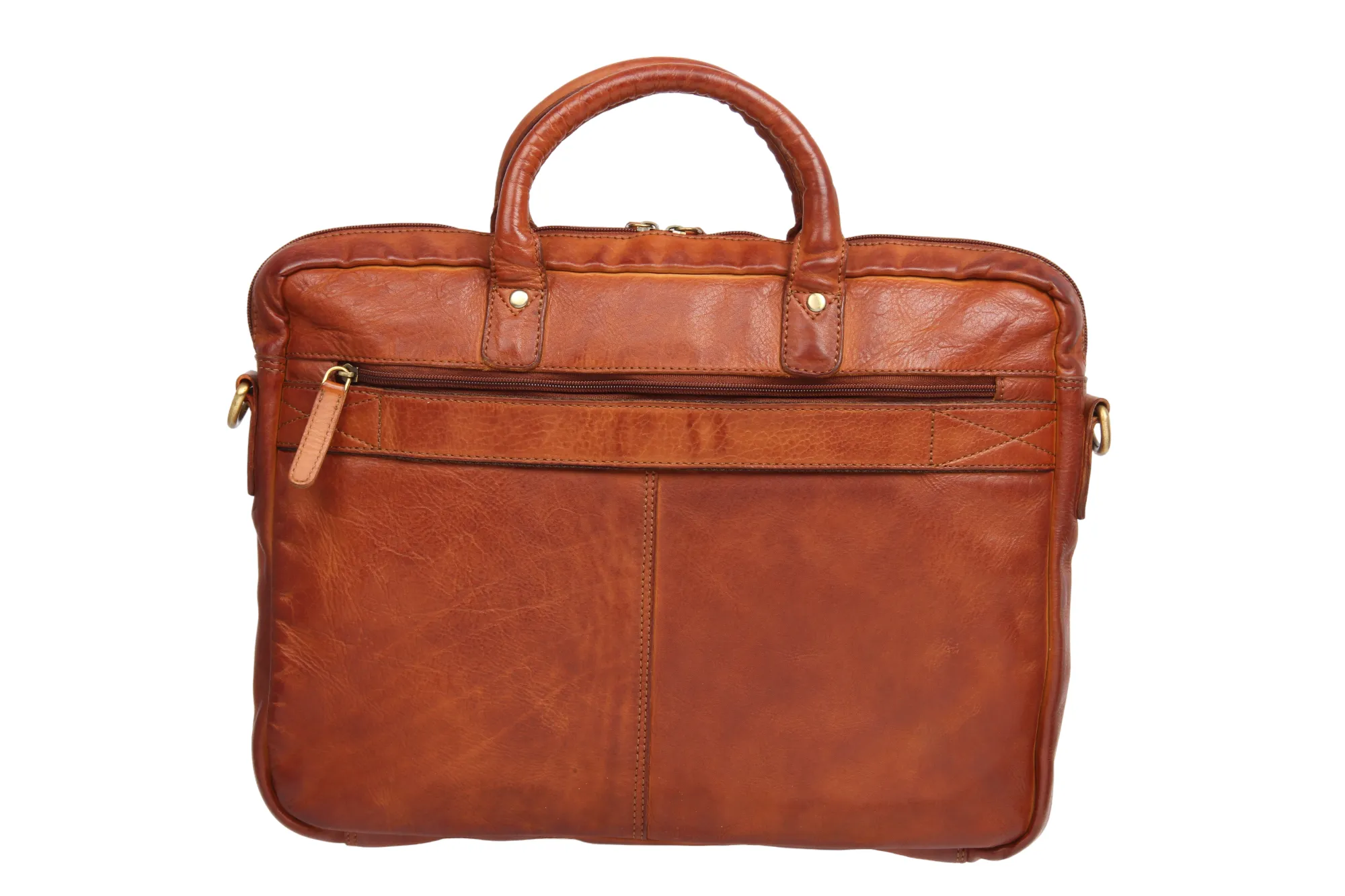 Premium Leather Laptop Bag 28354
