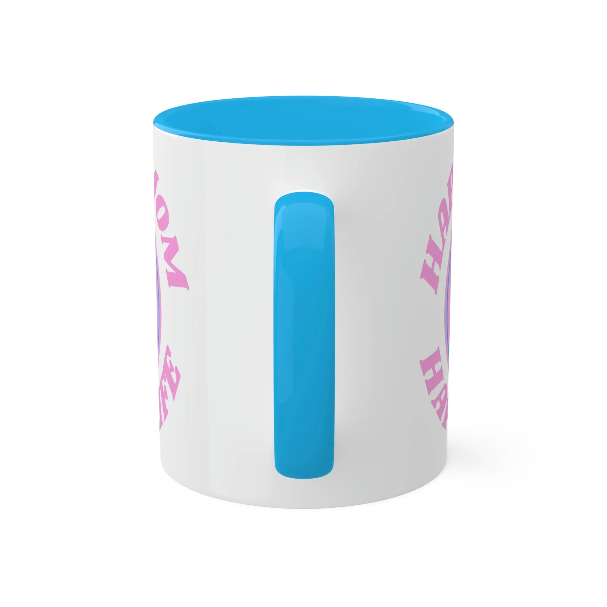 Retro Smile Happy Mom, Happy Life Aesthetic Mug, Mother's Day Mug, Mothers Day Gift, Smile Face Mug, Trendy Coffee Mug, Tumblr Mug, Mom Gift