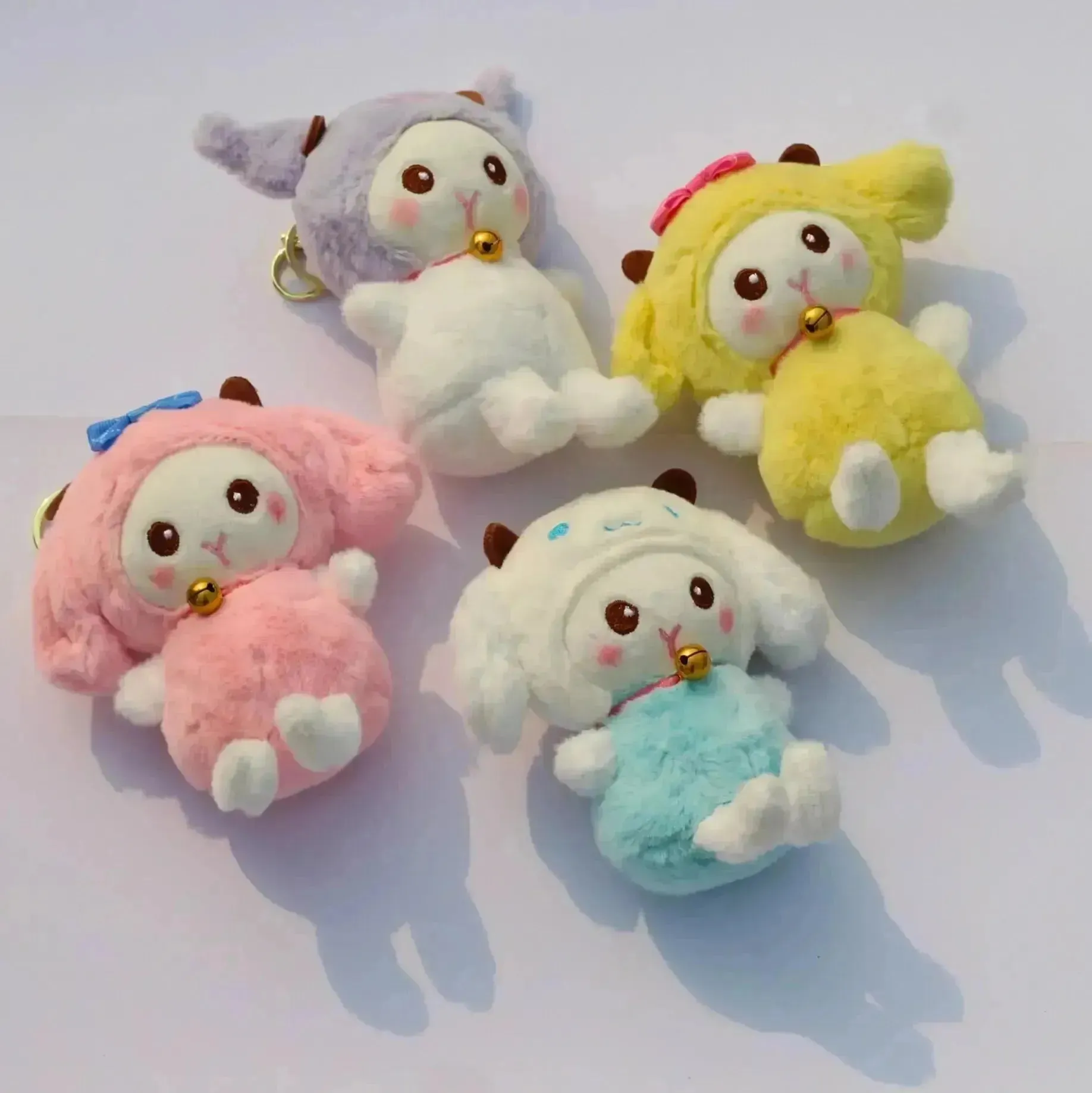 Sanrio Cosplay Bell Plush Keychain