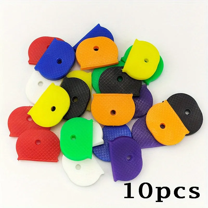 Silicone Elastic Key Caps Set for Easy Key Identification