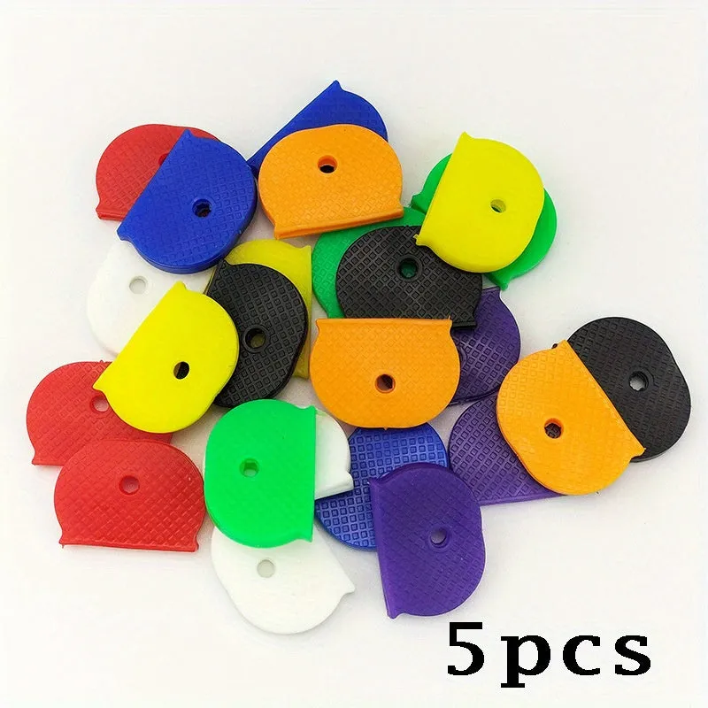 Silicone Elastic Key Caps Set for Easy Key Identification