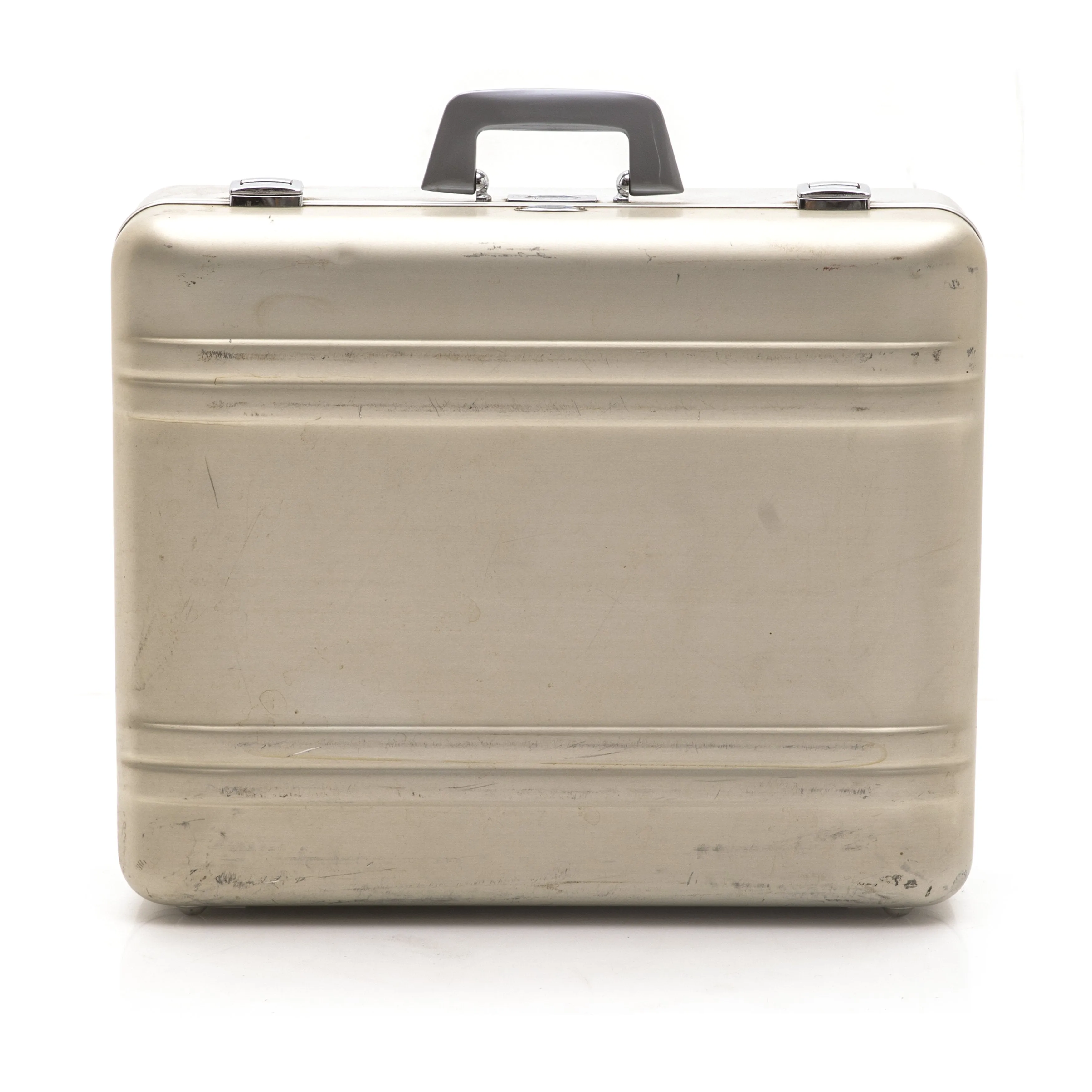 Silver Metal Briefcase