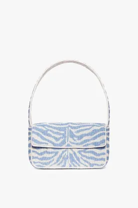 TOMMY BEADED BAG | LIGHT BLUE CREAM