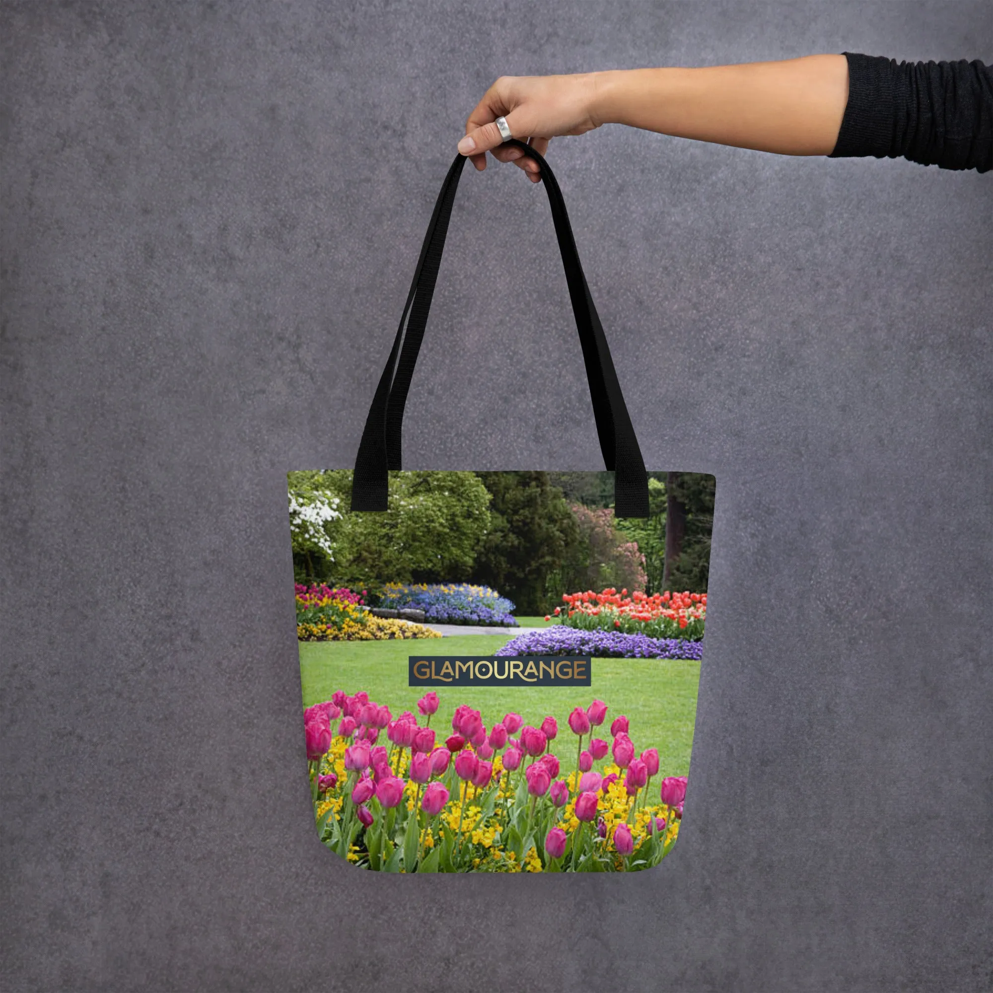 Tote Bag Women Designer (Flower Pattern 0020)