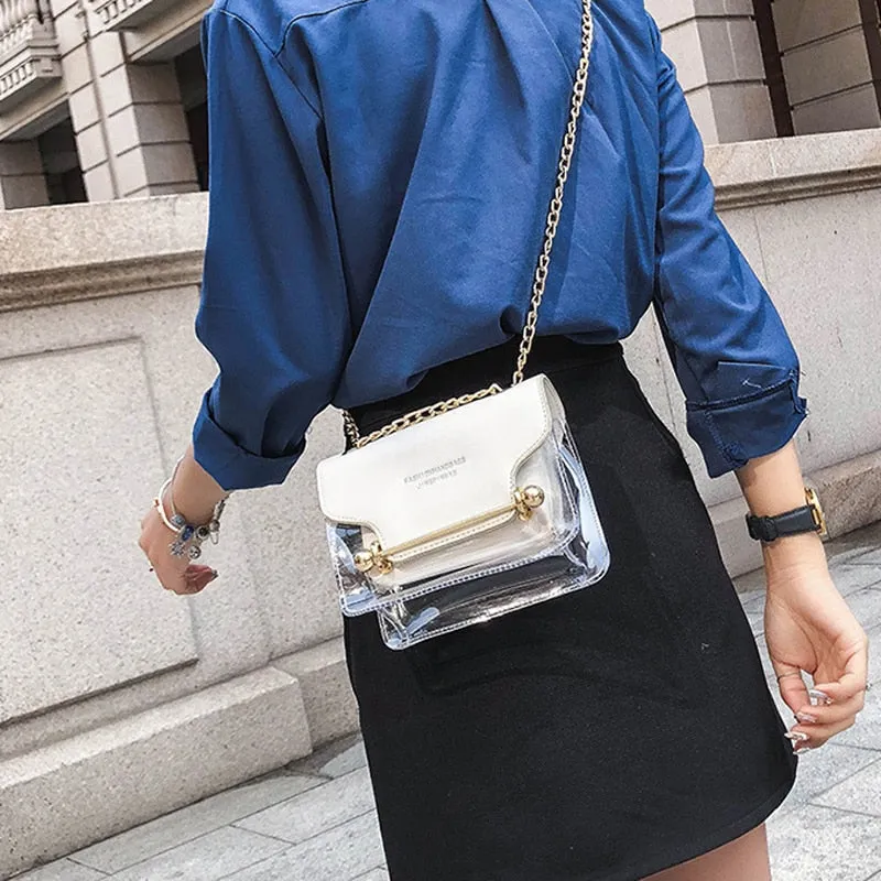 Transparent Cross Body Bag
