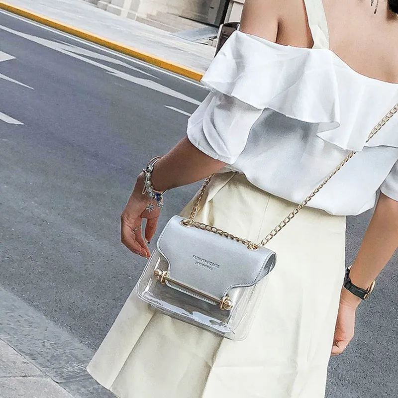 Transparent Cross Body Bag