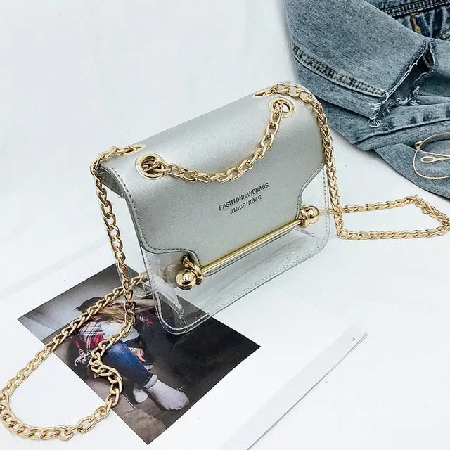 Transparent Cross Body Bag