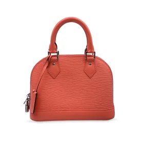 Trendy Inspired Louis Vuitton Poppy Epi Leather Alma Bb Bag Handbag With Strap