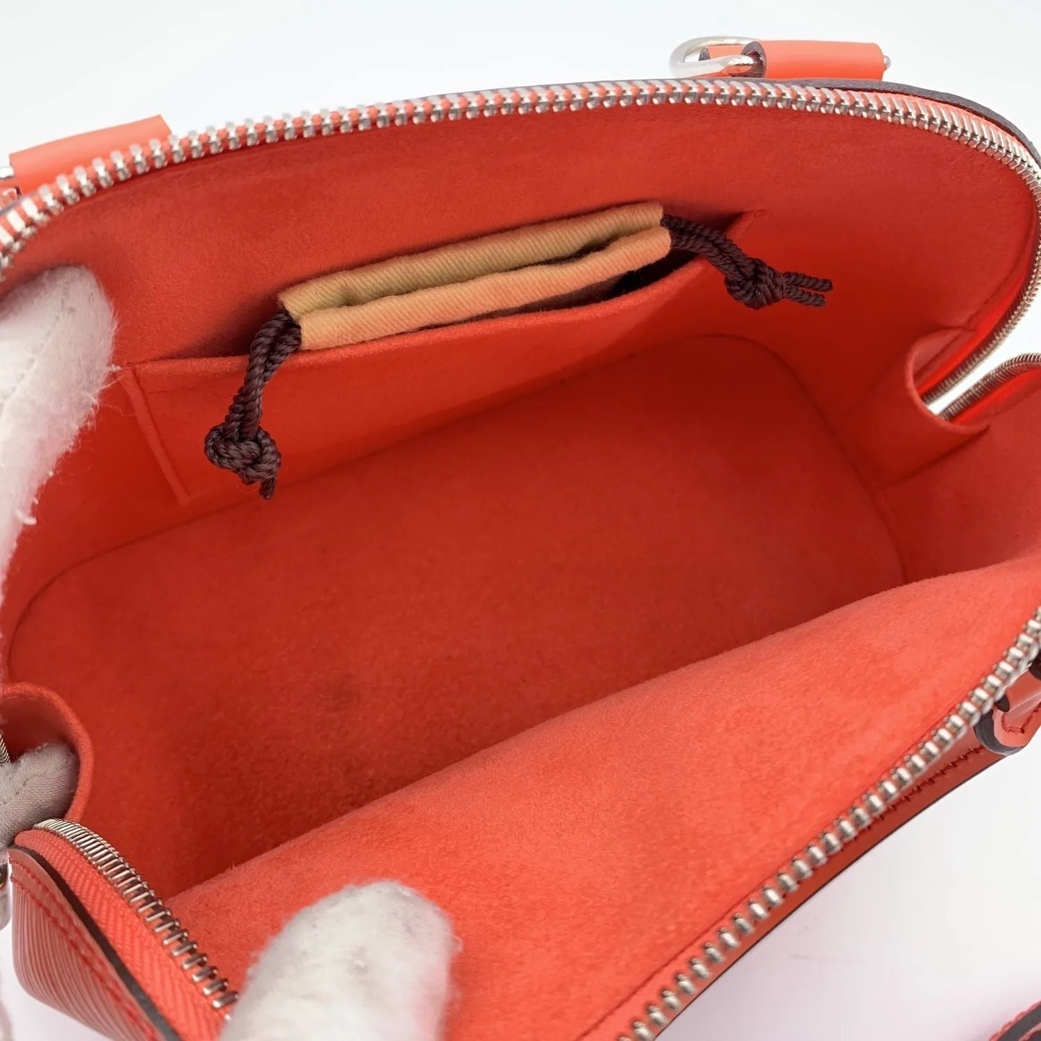 Trendy Inspired Louis Vuitton Poppy Epi Leather Alma Bb Bag Handbag With Strap