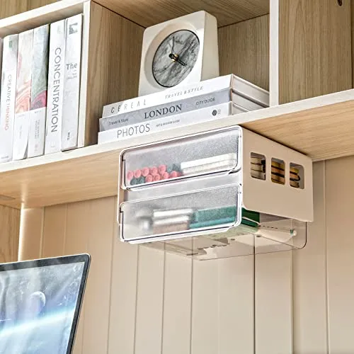 Under Desk Drawer Organizer