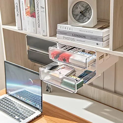 Under Desk Drawer Organizer