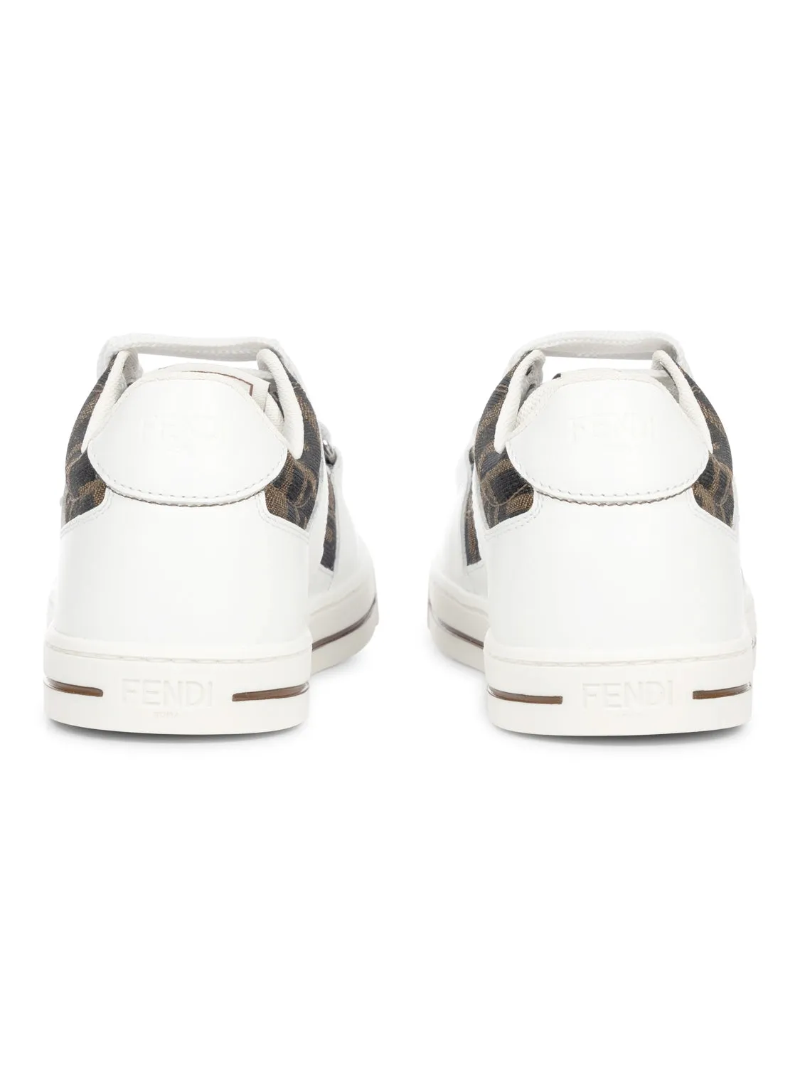 Unisex Sneaker mit FF-Logo - Weiß