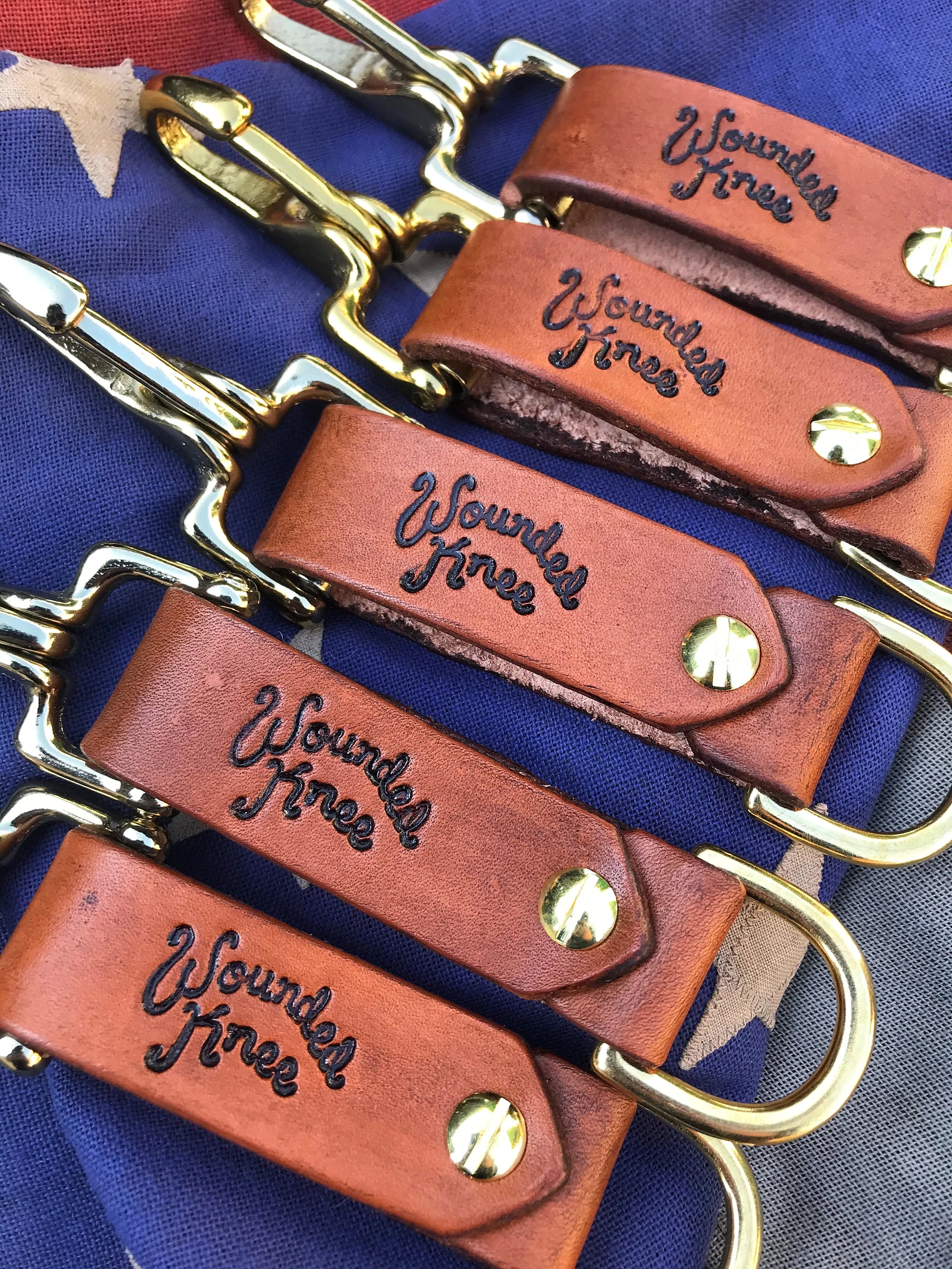 Vannin Leather Keychains