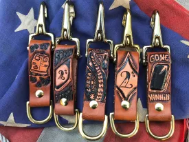 Vannin Leather Keychains
