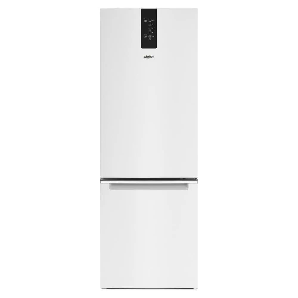 Whirlpool WRB533CZJW 24-inch Wide Garage-Ready Bottom-Freezer Refrigerator - 12.9 cu. ft.