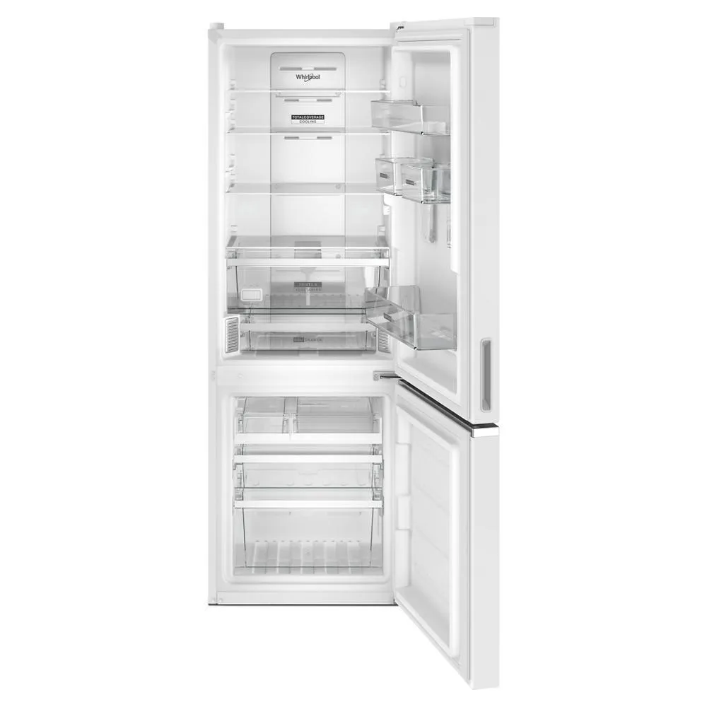 Whirlpool WRB533CZJW 24-inch Wide Garage-Ready Bottom-Freezer Refrigerator - 12.9 cu. ft.