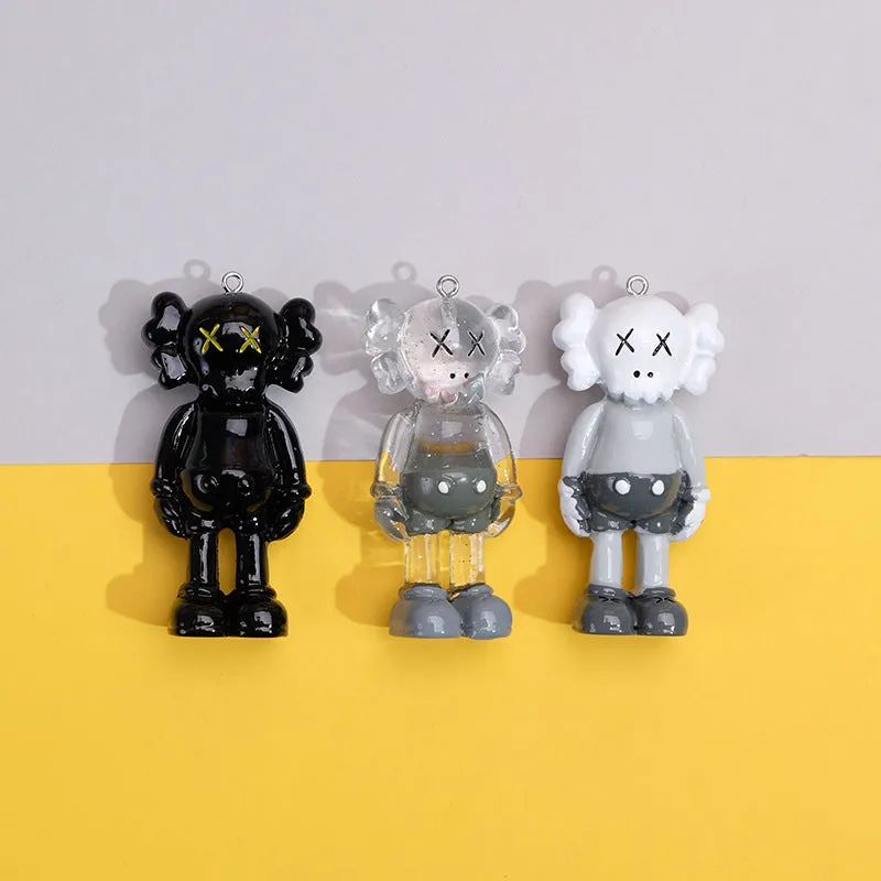 Wholesale creative handmade DIY custom keychain pendant decoration (M) JDC-KC-QMou005