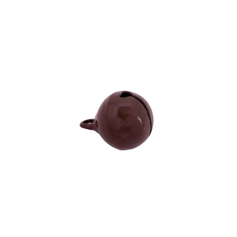 Wholesale DIY 14mm Candy Color Metal Paint Bell Keychain Accessories
