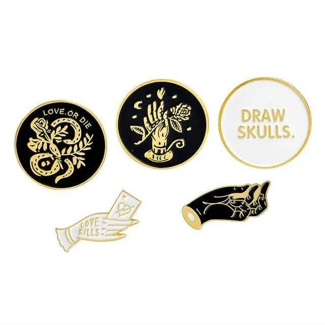 Witchy Pins Collection